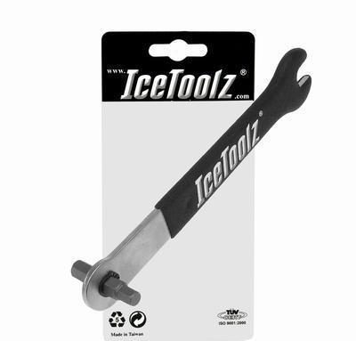 ICETOOLZ PEDAALSLEUTEL MET INBUSSLEUTELSET