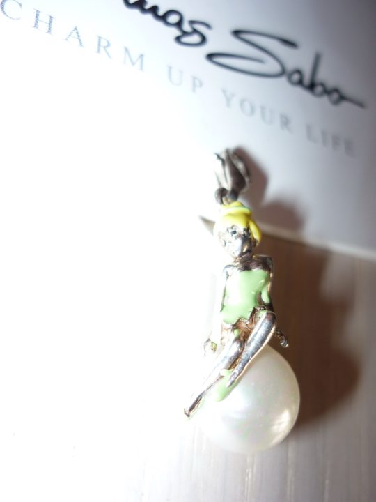 925 Zilver Bedel "Thomas Sabo" met zoetwaterparel
