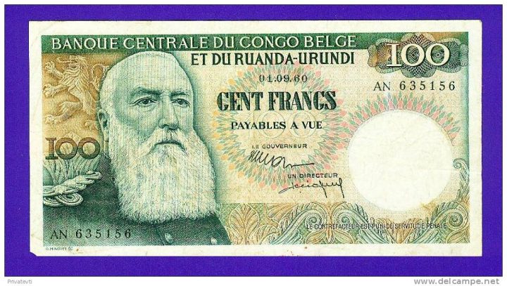 100 Francs  01-09-1960 * Lot 2410595156