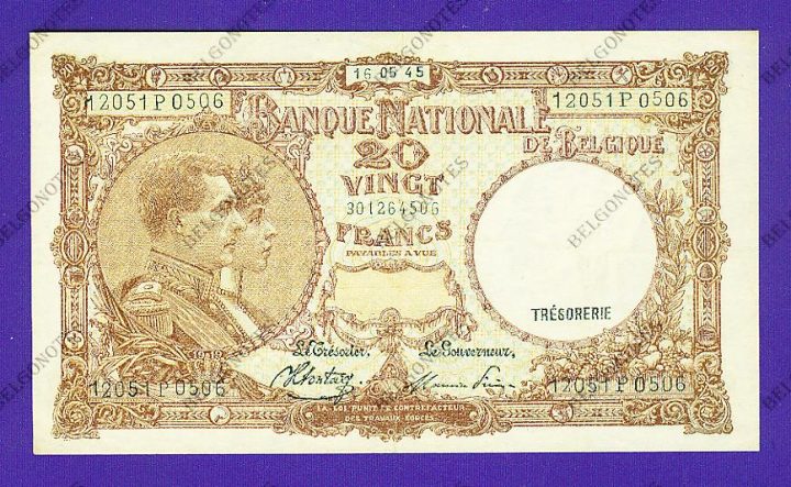20 Francs Type '1919' *1945*Lot 1902610506