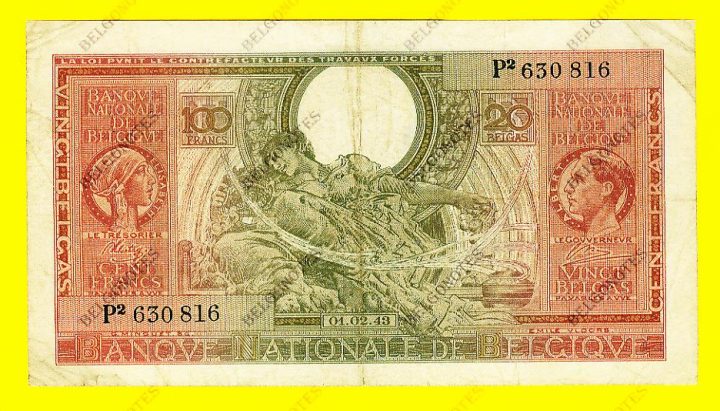 100 Francs Type Londen*01-02-1943*Lot 1902610816