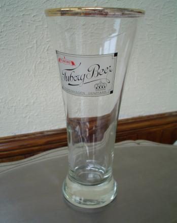 Bierglas " Tuborg Beer"
