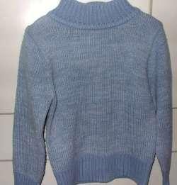 Blauwe pull (10 jaar)