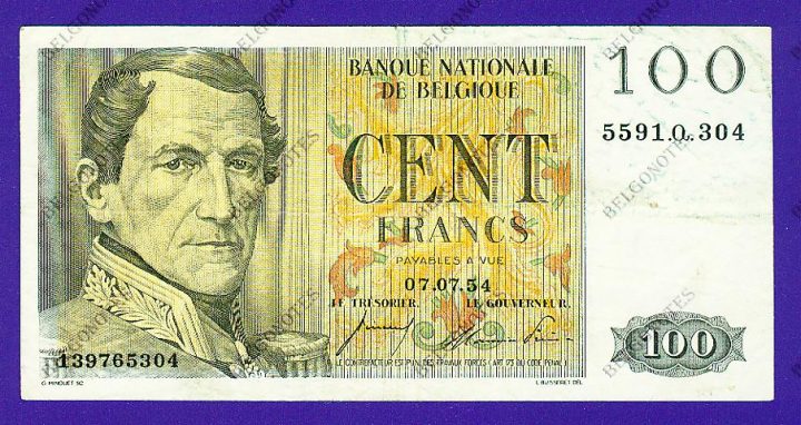 100 Francs Type Eeuwfeest*1954*Lot 1902615304