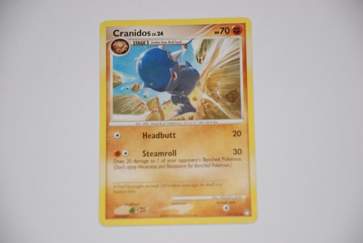 pokemon kaart cranidos lv24