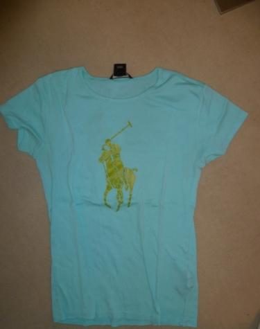 T-shirt Ralph Lauren blauw