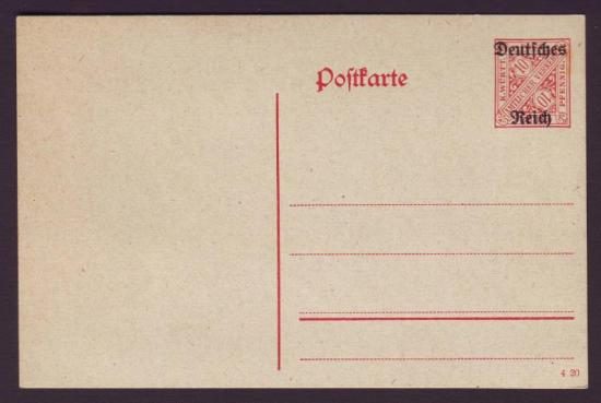 Briefkaart Duitse rijk 