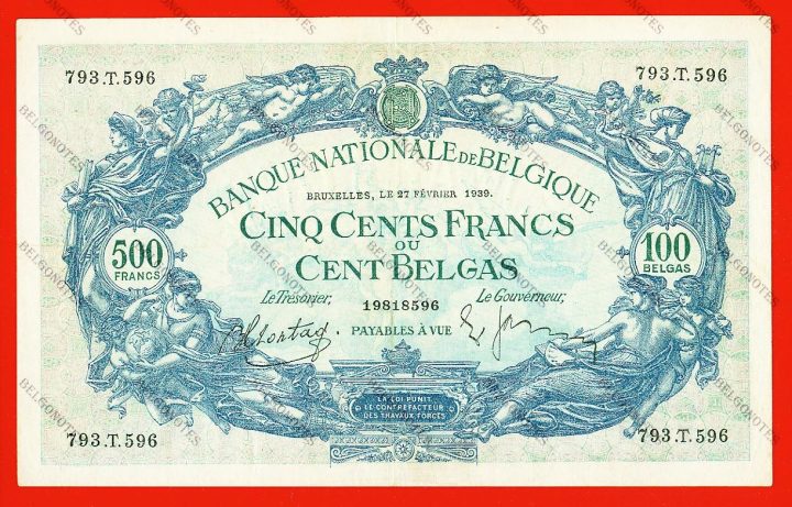500 Francs Type '1887' 1939 * Lot 1902618596