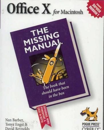 Office X voor Mac