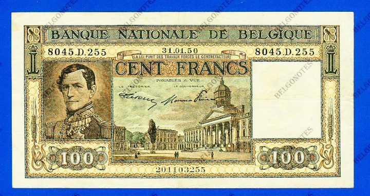 100 Francs Type Dynastie*1950*Lot 1902613255