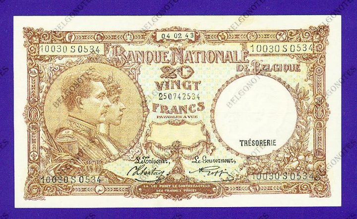 20 Francs Type '1919' *1943*Lot 1902610534