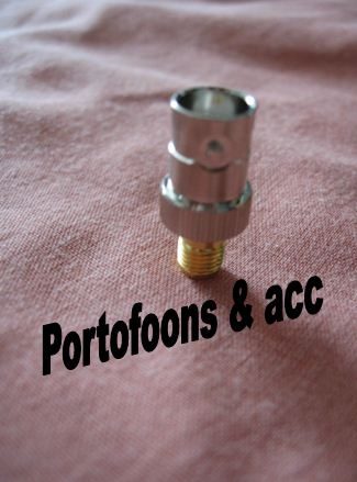 BNC Antennenadapter voor Kenwood portofoons. 