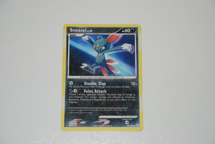 pokemon kaart sneasel lv 21