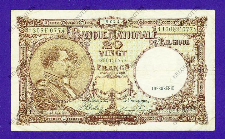 20 Francs Type '1919' *1945*Lot 1902610774