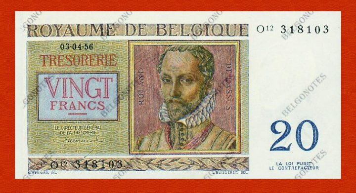 20 Francs Type Regnier **UNC**1956** Lot 1902618103