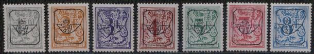 Belgie preos nrs:V801BG/13BG postfris