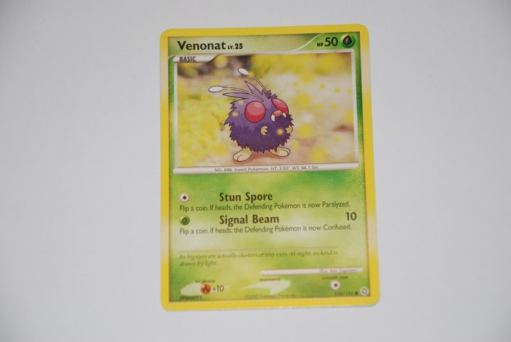Pokemon kaart Venonat level 25