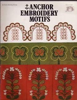 Anchor embroidery motifs