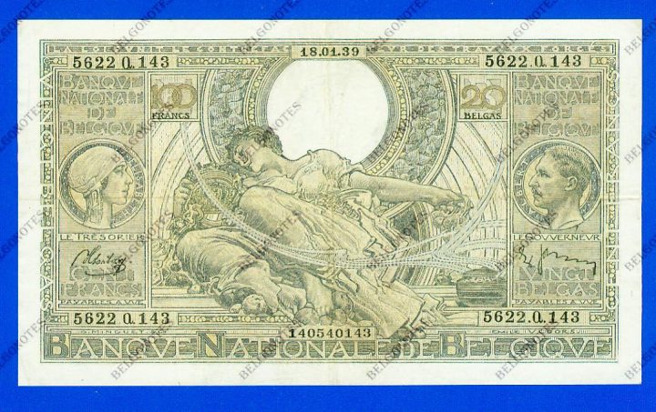 100 Francs Type Vloors 1939 * Lot 1902610143