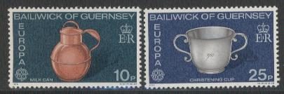 Geurnsey yvertnrs: 128/29  postfris