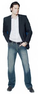 Heren Jeans Comfort, NIEUW  mt38