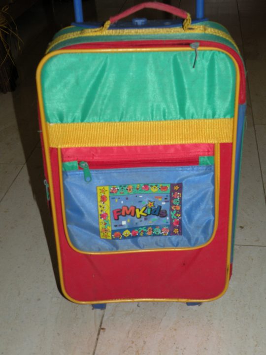 Kinderboekentas/trolley 