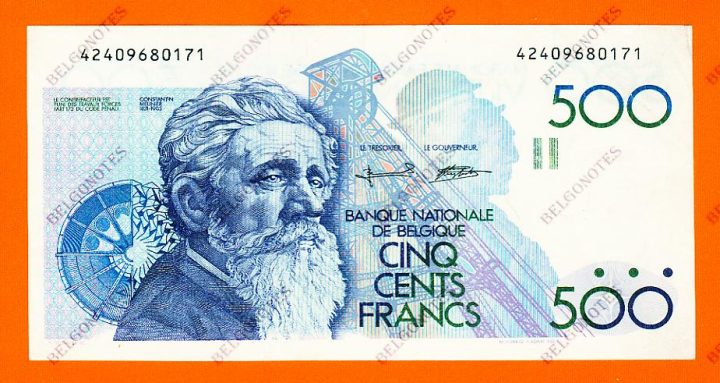 500 Francs Type Meunier * Lot 1902610171