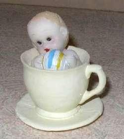 Mini baby in potje