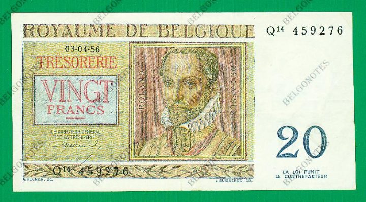 20 Francs type Regnier*03-04-1956*Lot 1902619276