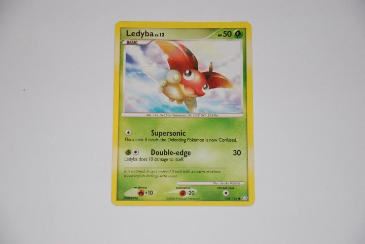 pokemon kaart ledyba lv12