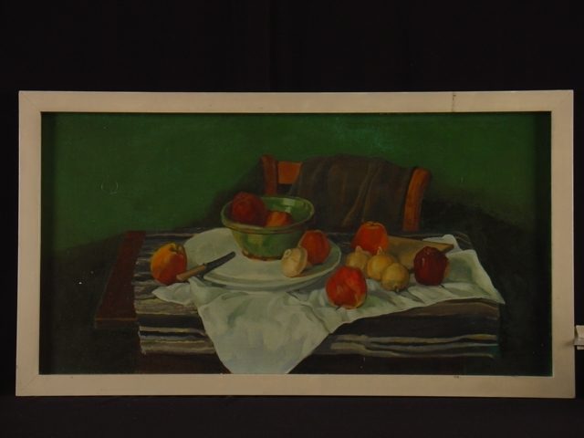 BURKHARDT RUDOLF (1894-1972) STILLEVEN APPELEN EN UIEN