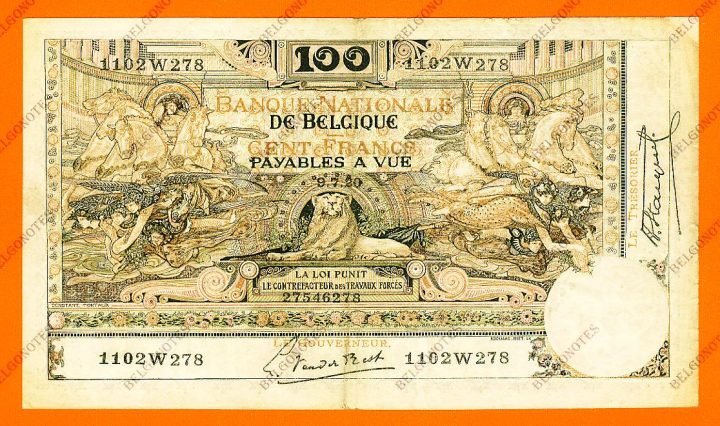 100 Francs Type Montald*09-07-1920*Lot 1902616278