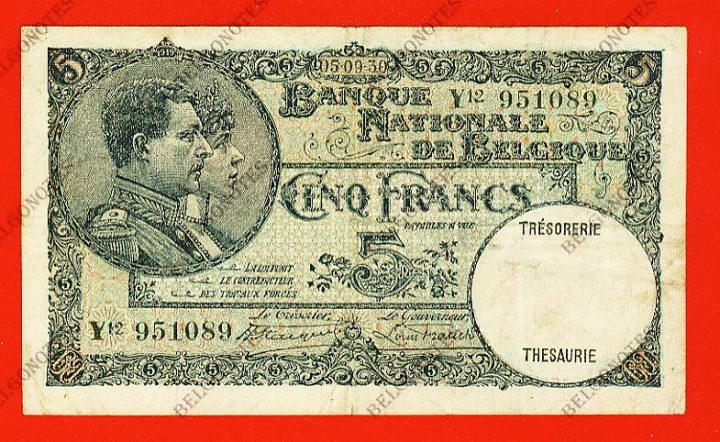5 Francs Type '1919' *1930* Lot 1902611089
