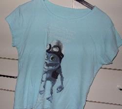 Blauw Crazy Frog T-shirt (maat 152)
