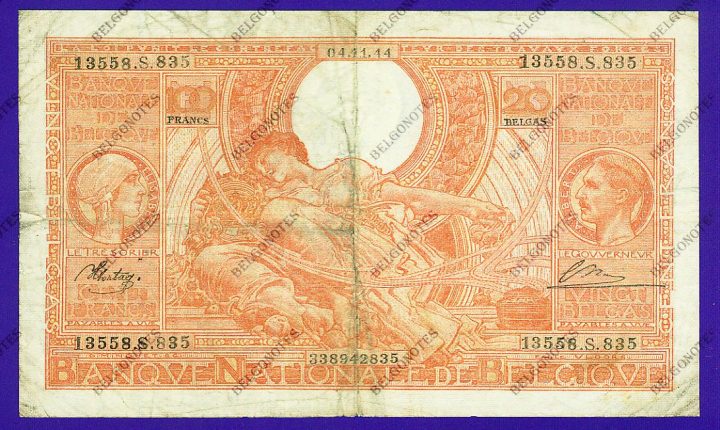 100 Francs Type Vloors oranje**FR-NL**Lot 1902612835