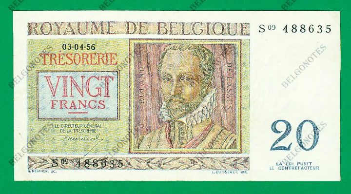 20 Francs type Regnier*03-04-1956*Lot 1902618635