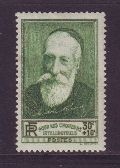 Frankrijk met plakker nr. 343