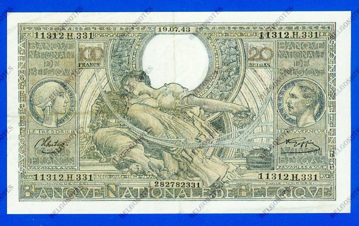 100 Francs Type Vloors 1943*Lot 1902612331