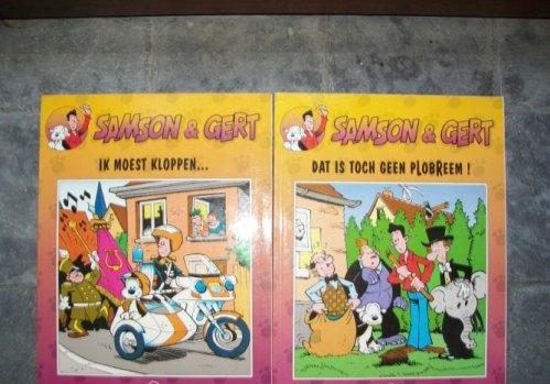 " TOP BOEK" Twee strips van Samson en Gert nr 2 en nr 3