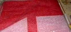 Rode badhanddoek