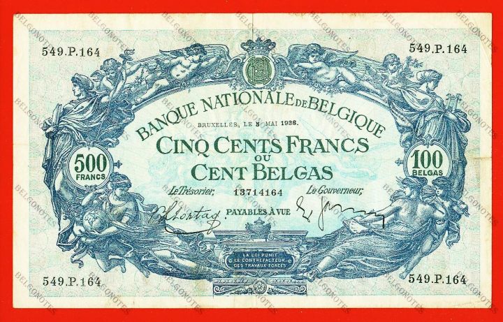 500 Francs Type '1887' 1938 * Lot 1902614164