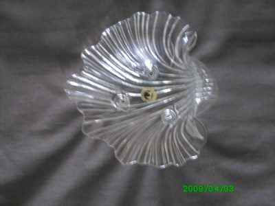 Art Deco bonbonnere in Walther Glas