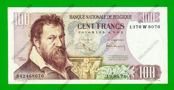 100 Francs Type Lombard 1971 * Lot 1902618070