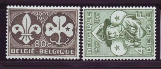 Thema scouts postfris Belgie 