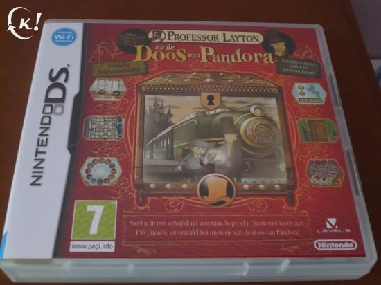 Nintendo Ds : Professor Layton en de doos van Pandora
