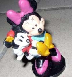Figuurtje Minnie Mouse met baby