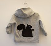 hoodie : eekhoorn