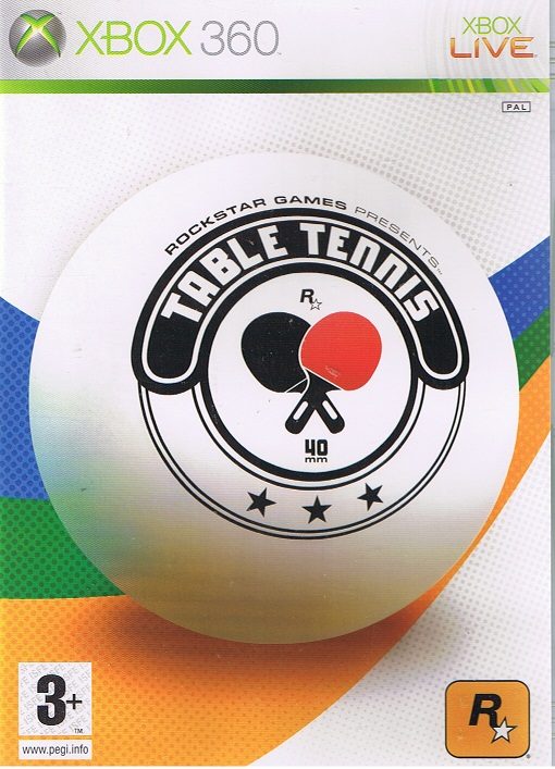 XBOX 360 GAME; Table Tennis