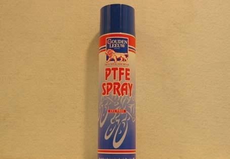 gouden leeuw siliconen of teflon spray