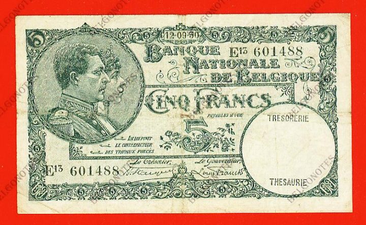 5 Francs Type '1919' *1930*Lot 1902611488